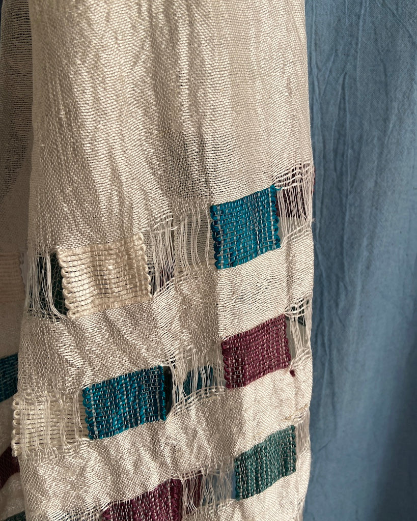 Handwoven Silk Scarf