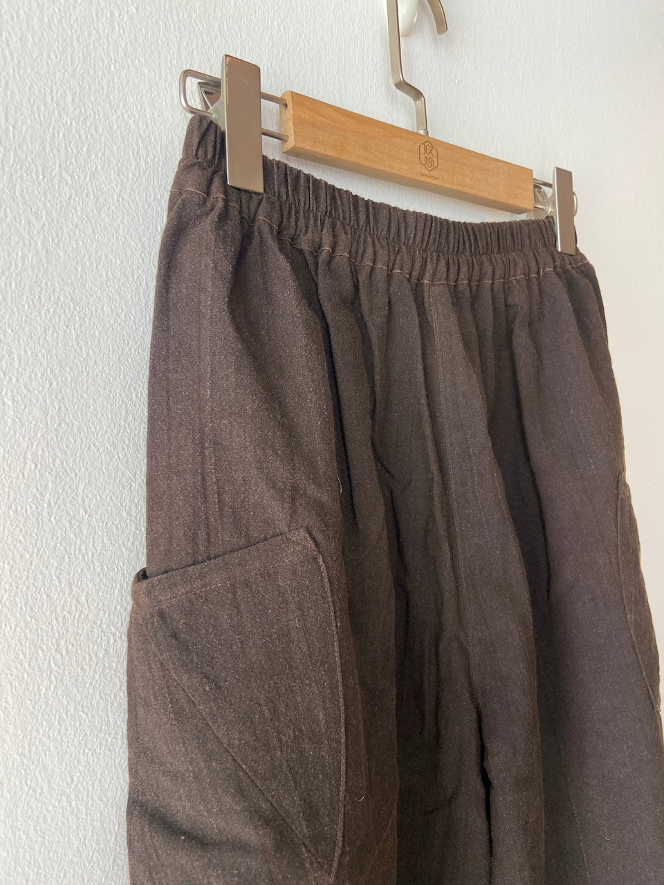 Vintage Mud Silk Trousers